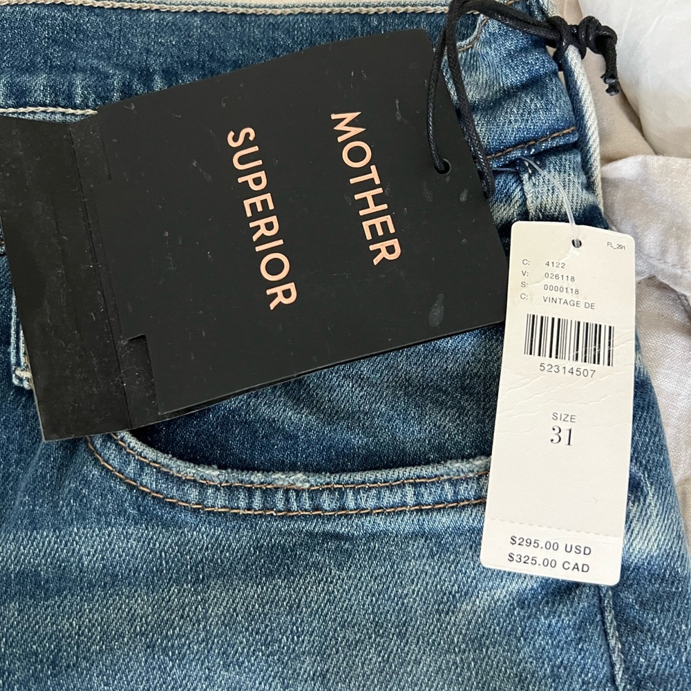 Mother luxury special edition jeans - Picture 2 of 8